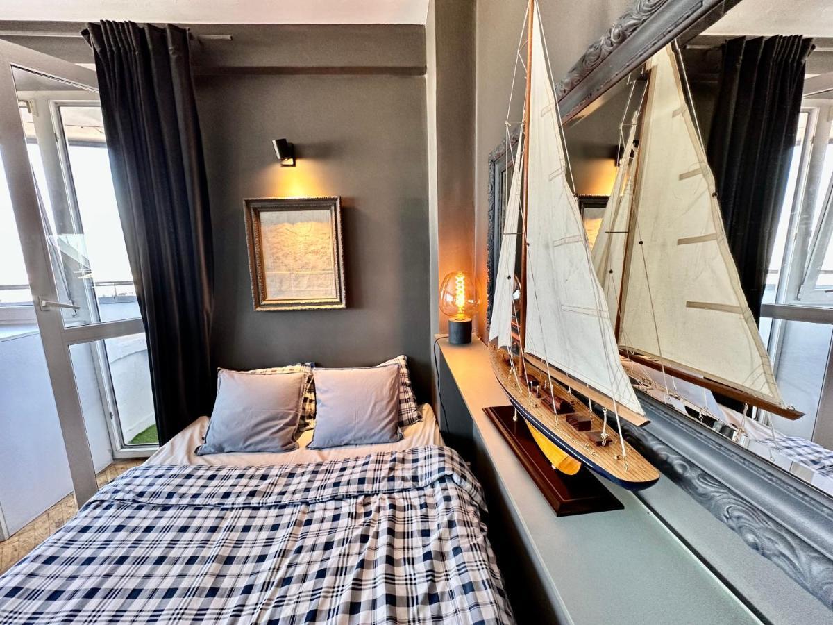 Super Apartament Grey Centrum 2X Metro Fast Wifi 300 Mbs Netflix Appletv Smarttv Spotify Panorama Miasta Βαρσοβία Εξωτερικό φωτογραφία