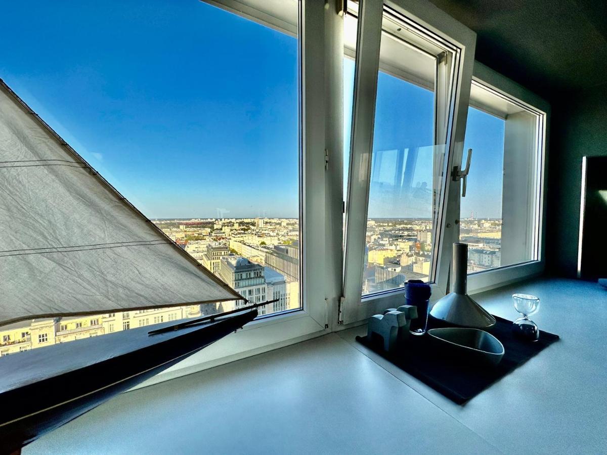 Super Apartament Grey Centrum 2X Metro Fast Wifi 300 Mbs Netflix Appletv Smarttv Spotify Panorama Miasta Βαρσοβία Εξωτερικό φωτογραφία